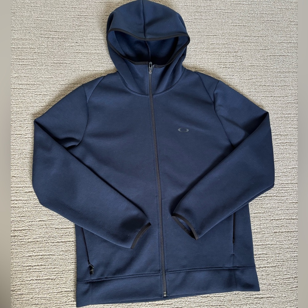 Oakley Navy Blue Zip-Up